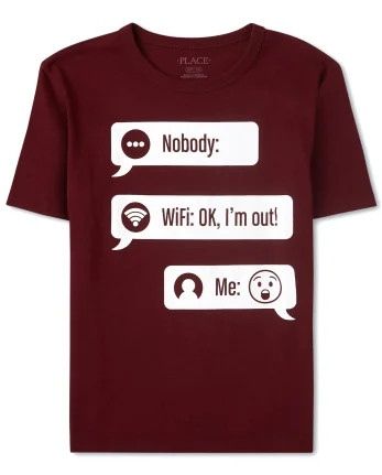 (12Y) Áo thun PL4CE đỏ nobody bé trai
