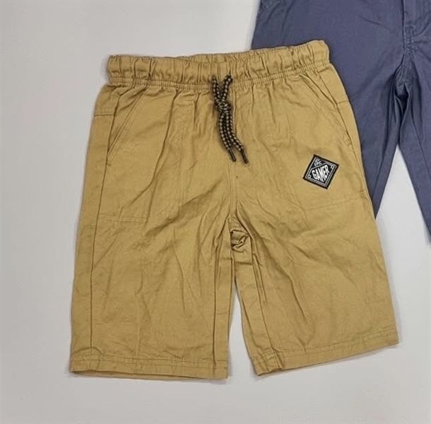 Quần short kaki Waga vàng bò bé trai