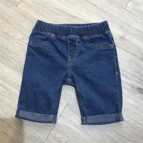 Quần short jean C&J màu A14 bé trai