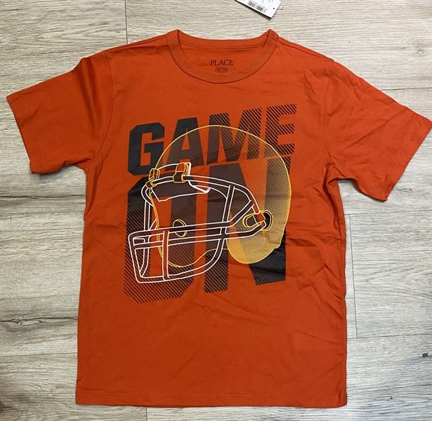 Áo thun PL4CE cam game on bé trai