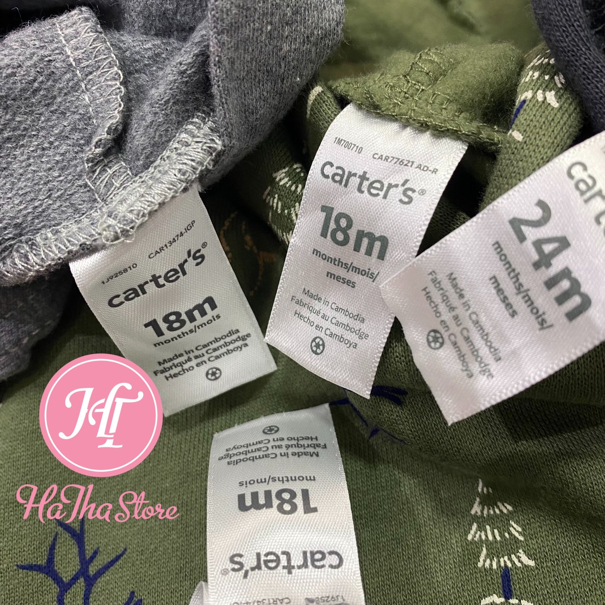 Set Bodysuit & Quần đen sọc trắng bé trai