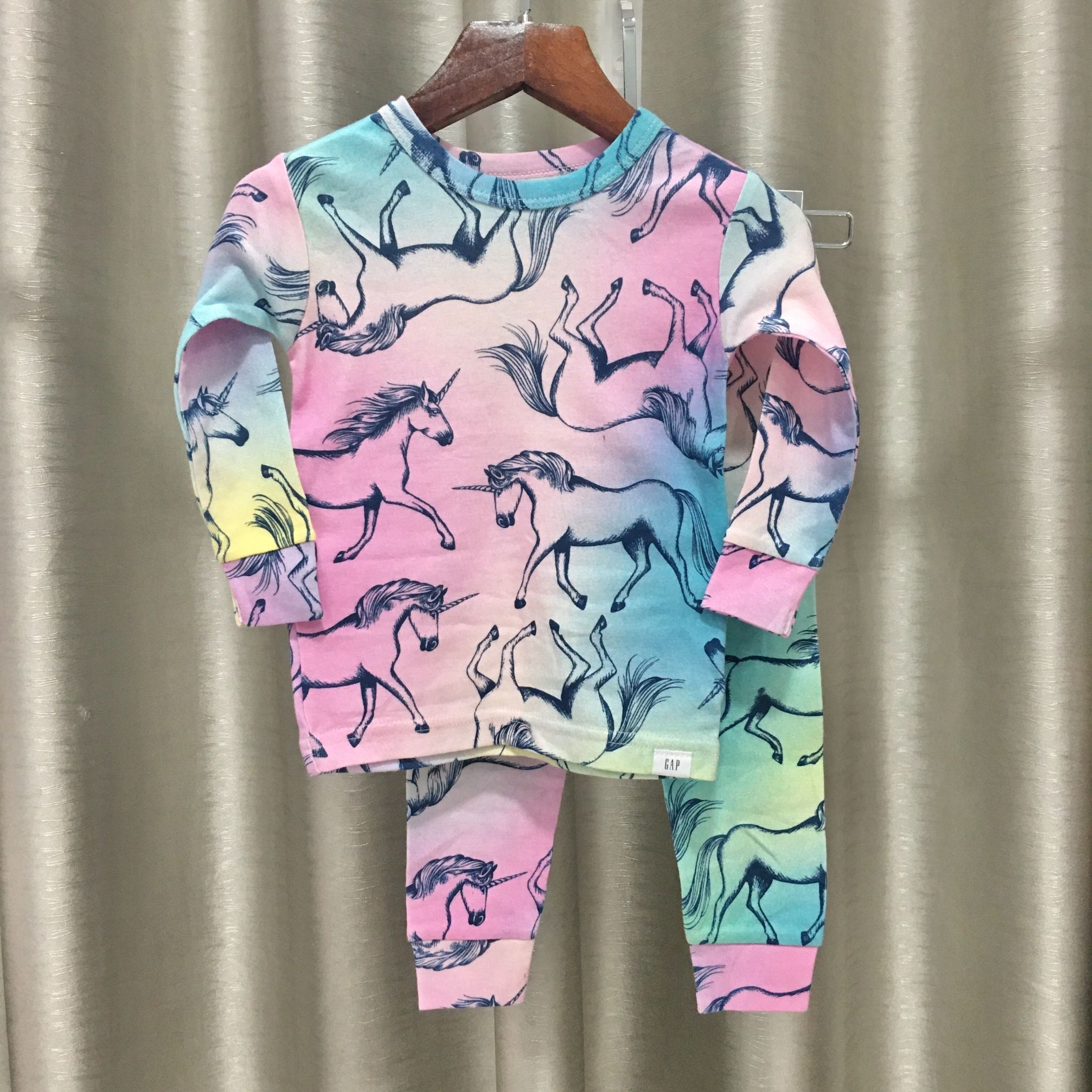 (12-18m) Đồ bộ dài G4P ngựa bé gái