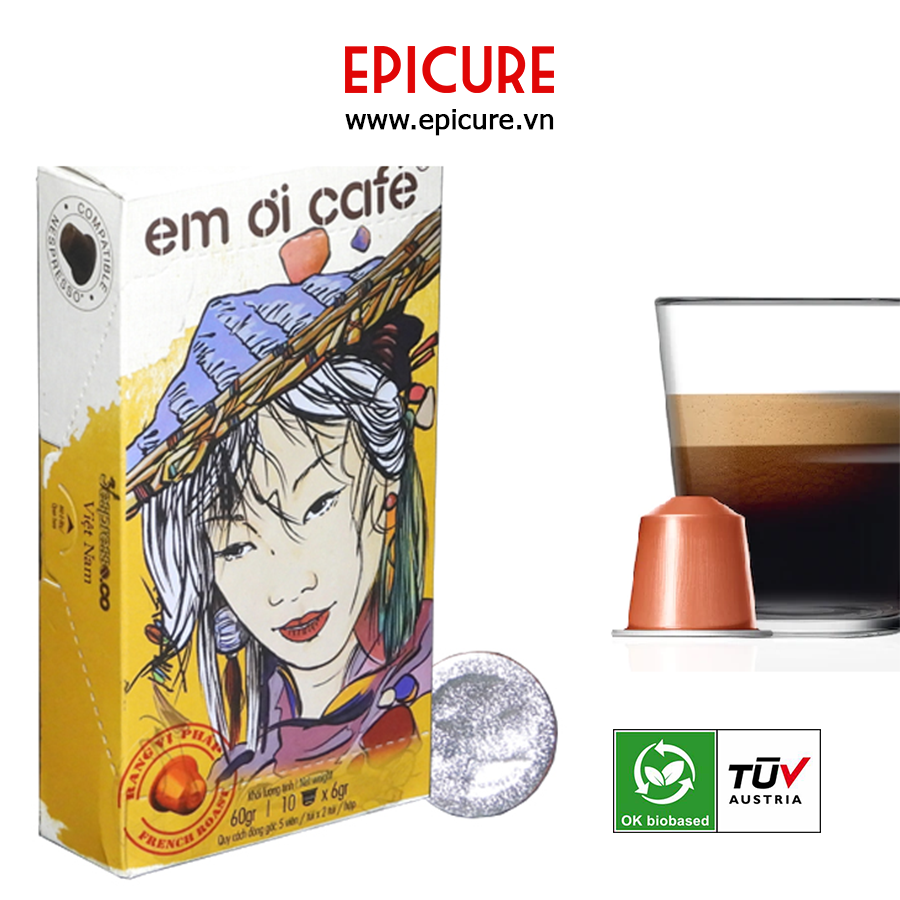 Cà Phê Viên Nén Em Ơi Cafe - French Roast