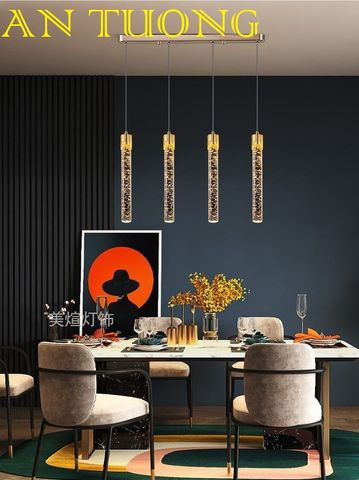  đèn thả bàn ăn, đèn thả trang trí bàn ăn, trang trí bàn đảo bếp, đèn trang trí quầy bar, đẹp - hiện đại 029 