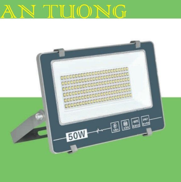 đèn pha LED 50w chiếu sáng khu sân vườn, khu sân trước, chiếu sáng sân vườn công viên