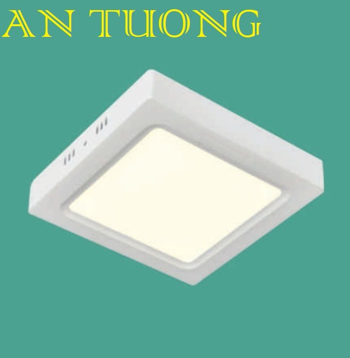 đèn led ốp trần ban công vuông 12w, ốp nổi ban công 12w ánh sáng 3 màu, 3 chế độ, đổi màu