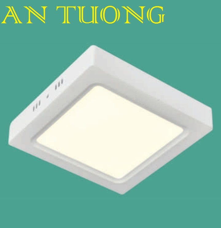 đèn led ốp trần ban công vuông 18w, ốp nổi ban công 18w ánh sáng 3 màu, 3 chế độ, đổi màu