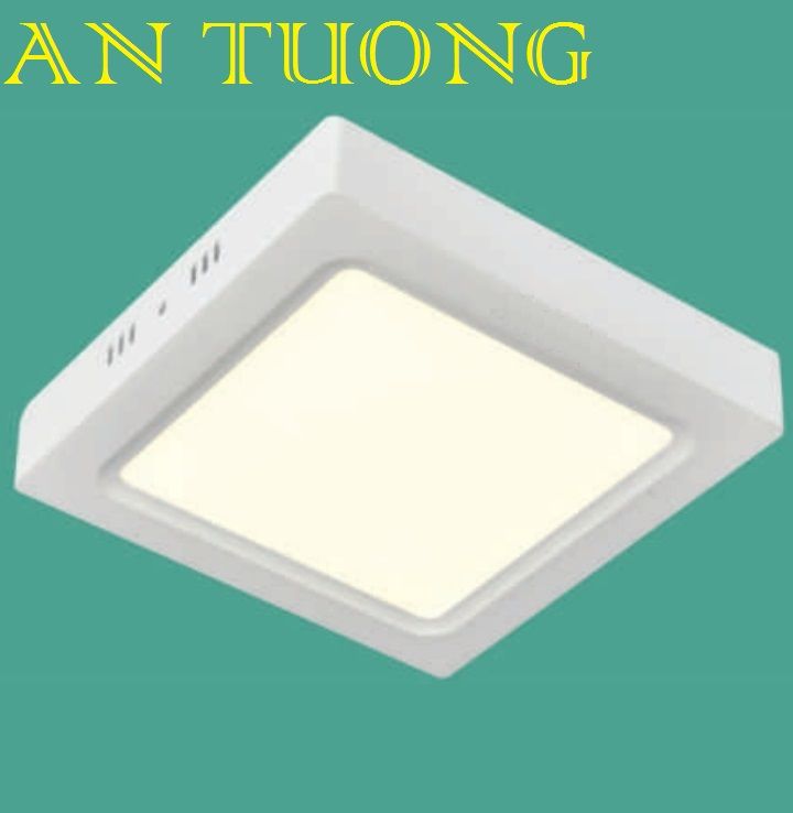 đèn led ốp trần ban công vuông 24w, ốp nổi ban công 24w ánh sáng 3 màu, 3 chế độ, đổi màu