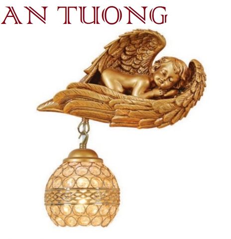  đèn tường cổ điển trang trí cổ điển gắn tường cầu thang, lối đi hành lang cầu thang nhà cổ điển, biệt thự cổ điển 032 