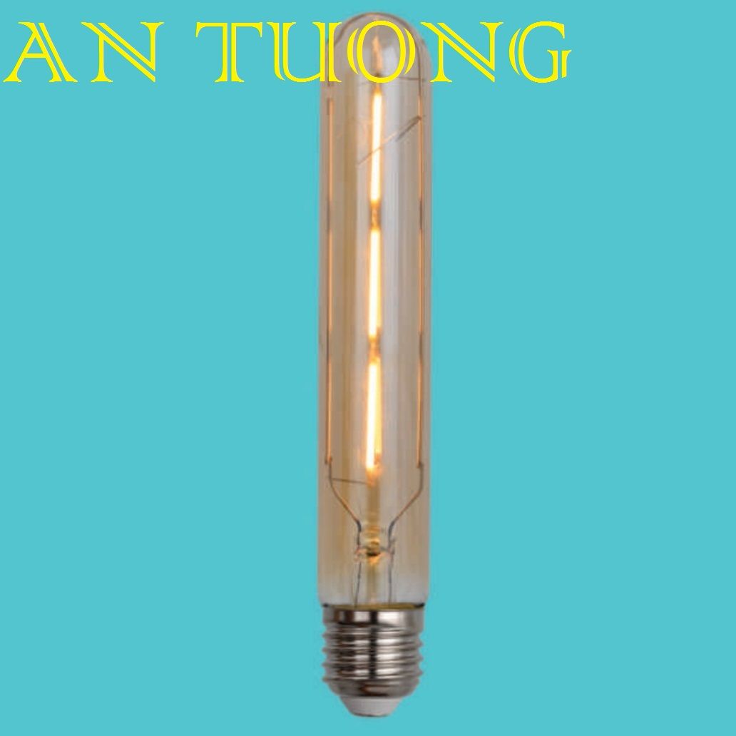 bóng đèn dây tóc 3w ánh sáng vàng vặn đuôi (chui) E27