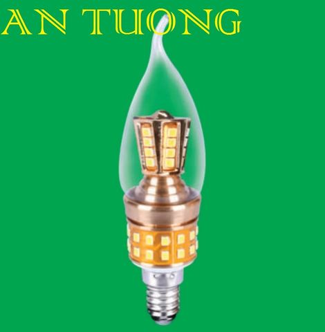  Bóng nến led 10w ánh sáng 3 màu, 3 chế độ, đổi màu 