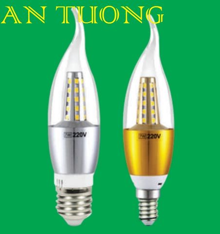  Bóng nến led 5w ánh sáng vàng 