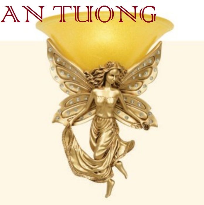 đèn tường cổ điển trang trí cổ điển gắn tường cầu thang, lối đi hành lang cầu thang nhà cổ điển, biệt thự cổ điển 04