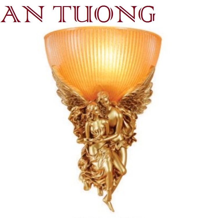 đèn tường cổ điển trang trí cổ điển gắn tường cầu thang, lối đi hành lang cầu thang nhà cổ điển, biệt thự cổ điển 09