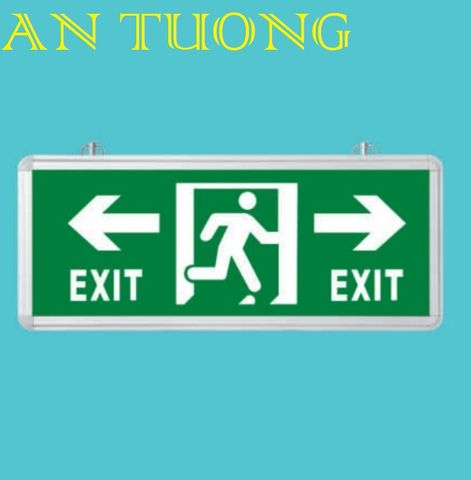  đèn exit thoát hiểm chỉ 2 hướng trái và phải 