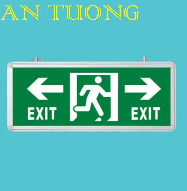đèn exit thoát hiểm chỉ 2 hướng trái và phải