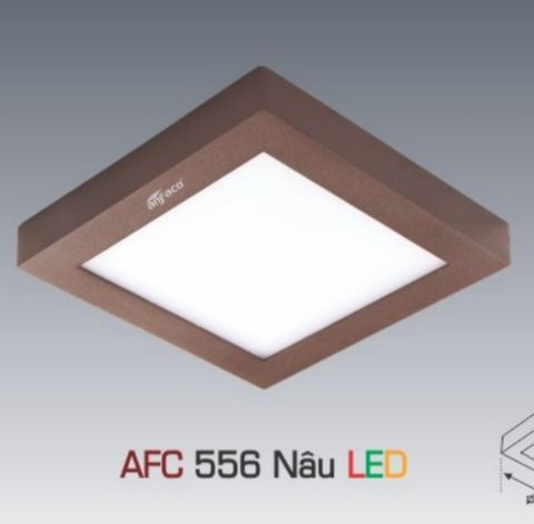  Đèn led ốp trần anfaco afc 556 nâu led 18w 