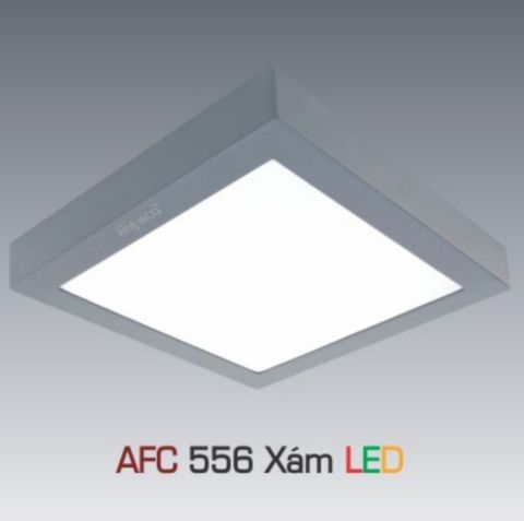  Đèn led ốp trần anfaco afc 556 xám led 22w 