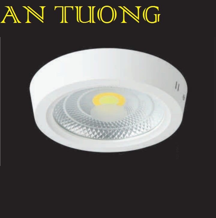 đèn led ốp trần nổi COB 25w ánh sáng 3 màu, 3 chế độ, đổi màu