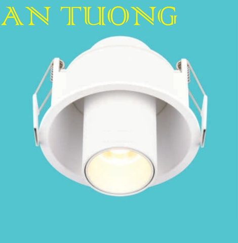  đèn led spotlight âm trần xoay chiếu điểm 10w góc chiếu 18 độ 