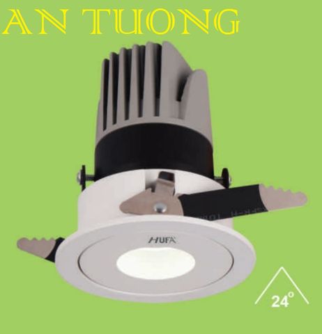  đèn led spotlight âm trần xoay chiếu điểm 20w - góc chiếu 24 độ 