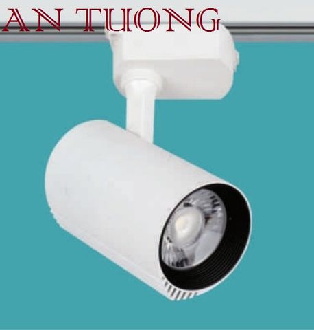  đèn rọi ray 20w ánh sáng vàng trung tính 4000k - trắng 