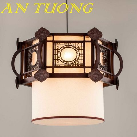  đèn thả trần phòng thờ, đèn thả trang trí phòng thờ đẹp, cổ kính 04 