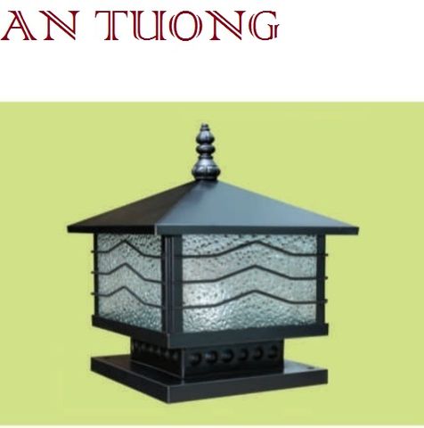  đèn trụ cổng kích thước (size) 200x200mm, 20x20cm 013 