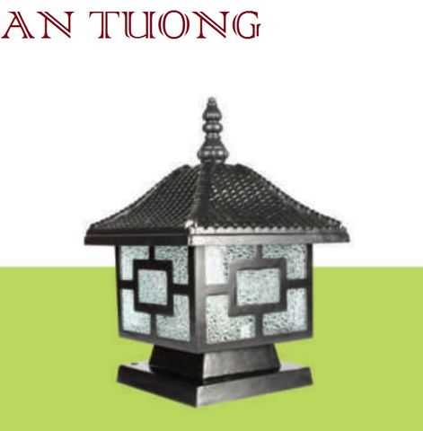  đèn trụ cổng kích thước (size) 200x200mm, 20x20cm 018 