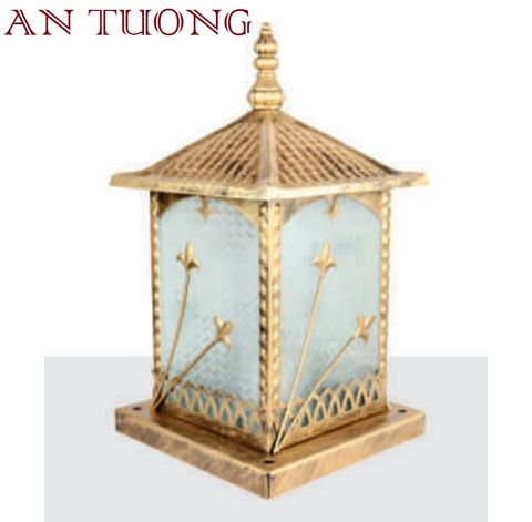  đèn trụ cổng kích thước (size) 200x200mm, 20x20cm 01 