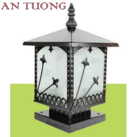  đèn trụ cổng kích thước (size) 200x200mm, 20x20cm 08 