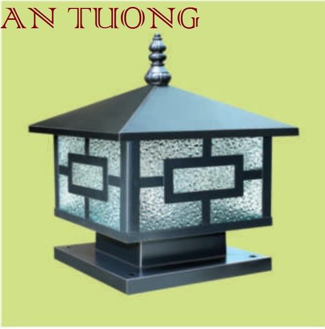  đèn trụ cổng kích thước (size) 300x300mm, 30x30cm 03 