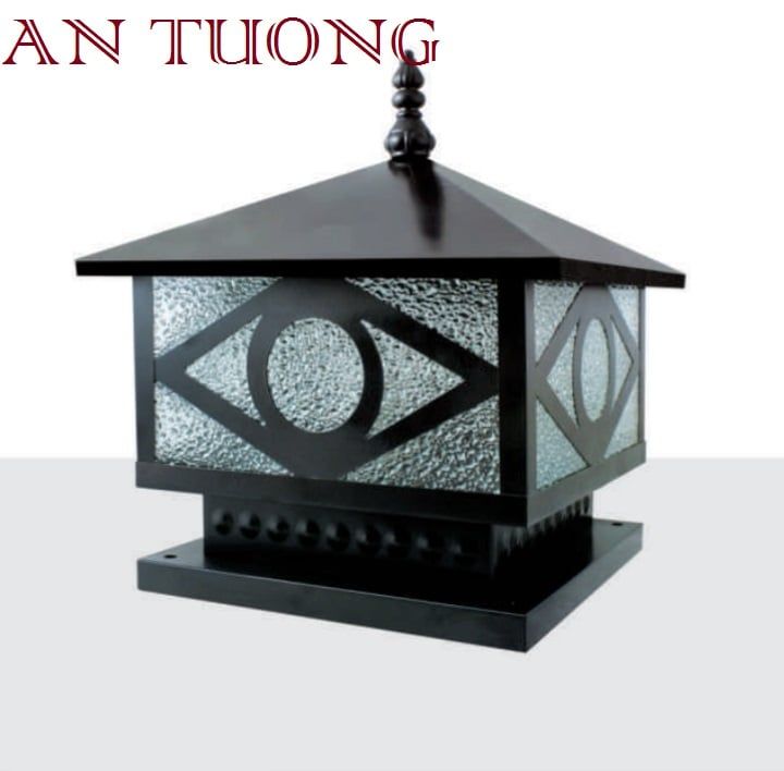 đèn trụ cổng kích thước (size) 300x300mm, 30x30cm 06