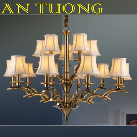  đèn chùm trang trí tân cổ điển, đèn chùm trang trí phòng khách, biệt thự cố điển, tân cổ điển 09 