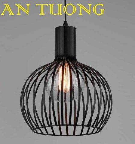  đèn thả chao đơn trang trí quán cafe, quán ăn, nhà hàng, quầy bar, quầy pha chế 014 