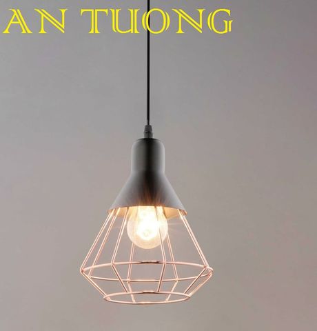  đèn thả chao đơn trang trí quán cafe, quán ăn, nhà hàng, quầy bar, quầy pha chế 027 