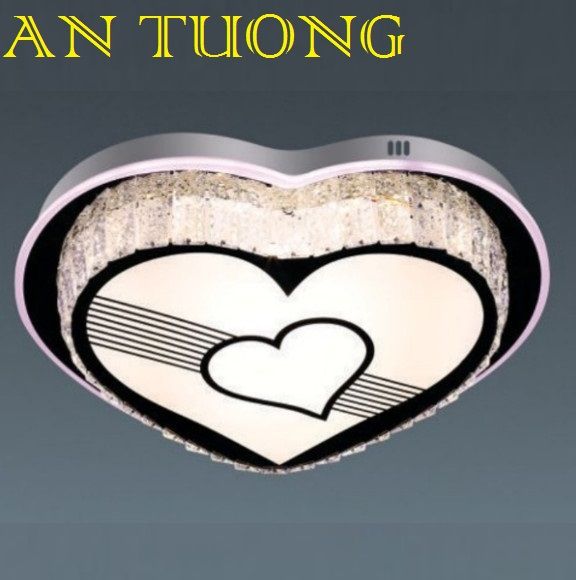 đèn mâm ốp trần pha lê led trang trí phòng khách, nhà phố, biệt thự cổ điển tân cổ điển 044