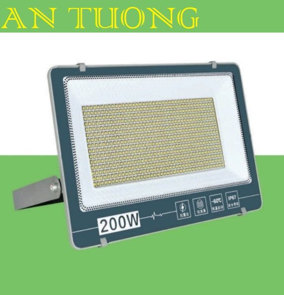 đèn pha LED 200w chiếu sáng khu sân vườn, khu sân trước, chiếu sáng sân vườn, sân bóng, sân thi đấu