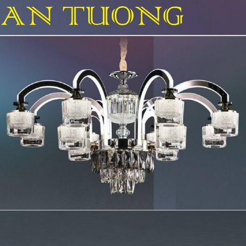  đèn chùm trang trí tân cổ điển, đèn chùm trang trí phòng khách, biệt thự cố điển, tân cổ điển 023 