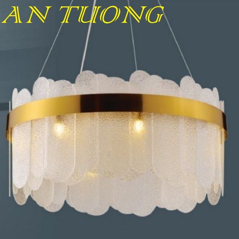  đèn chùm pha lê led trang trí phòng khách đẹp, hiện đại, tân cổ điển 059 