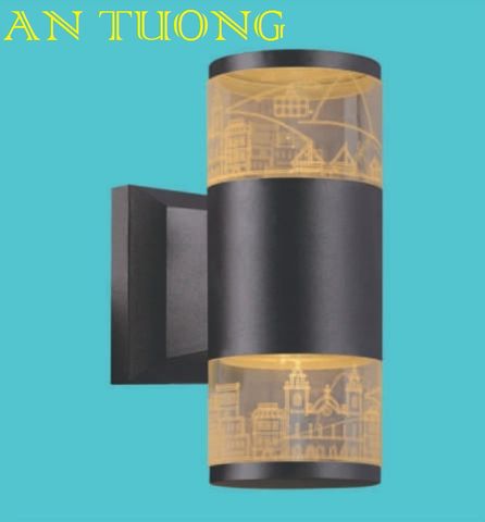  đèn gắn tường gắn vách lối đi hành lang, cầu thang, tường ngoài trời 039 