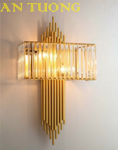  đèn tường pha lê led trang trí hiện đại - đèn gắn tường pha lê, đèn treo tường, ốp tường pha lê led trang trí hiện đại 019 