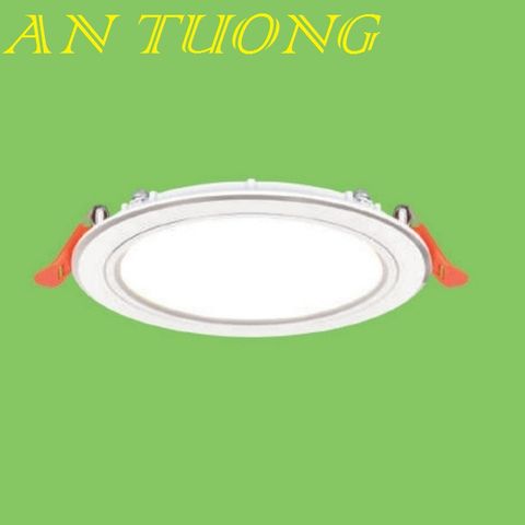  đèn led âm trần 9w viền bạc, đèn mỏng, ánh sáng 3 màu, 3 chế độ, đổi màu ánh sáng 