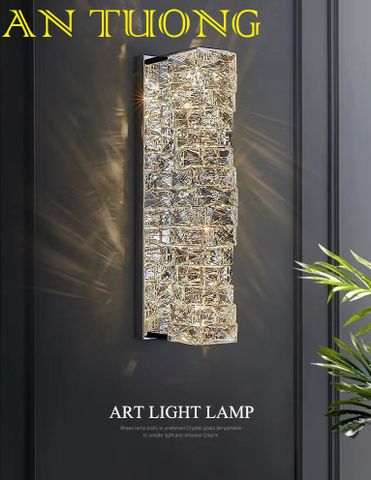  đèn tường pha lê led trang trí hiện đại - đèn gắn tường pha lê, đèn treo tường, ốp tường pha lê led trang trí hiện đại 05 