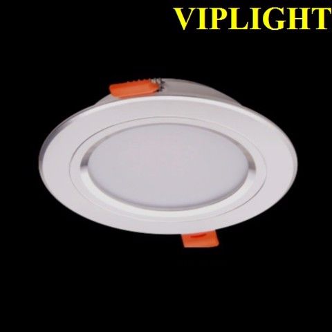  ĐÈN LED ÂM TRẦN VIỀN BẠC 7W HUFA 