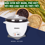 Nồi cơm điện Osaka RC120R - Nấu cơm không phân biệt mọi loại gạo