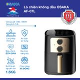 Lò chiên không dầu Osaka AF07L - Siêu to khổng lồ, nướng gà nguyên con 1.5 kg