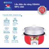 Lẩu điện đa năng Osaka MFC35D - Dung tích 3.0 lít