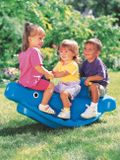 Bập bênh cá voi 3 chỗ ngồi Little Tikes