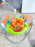 Ghế nhảy Fisher Price Tiger Time Jumperoo with Music, Light & Sounds